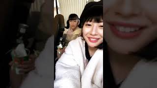 深瀬美桜　20190221　インスタライブ　中川美優/松下玲緒菜/篠原葵/宮内凜