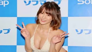 奈月セナ、長身巨乳の破壊力抜群ボディで誘惑　笑顔の「ドSです」発言に取材陣もドキリ – めるも