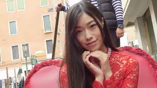 Playful damsel Asuka Oda (小田 飛鳥) charming in venice – Gravure Idol (グラビアアイドル)