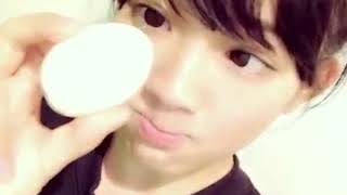 天木じゅん Jun Amaki holding egg  20161021