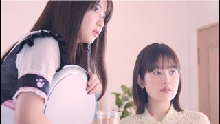 筧美和子＆木下彩音、美女2人が和田アキ子に変身！／「放置少女」TVCM第3弾『Strong Woman』メイキング映像