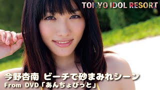 今野杏南 Anna Konno「あんちょびっと」ビーチで砂まみれシーン グラビア