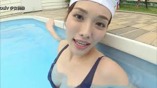 今野杏南ちゃんの動画高画質化2　#高画質化 #AI #4K #水着