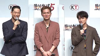 ＥＸＩＬＥ、戦国コスプレに興味津々（発表会 戦国無双5／EXILE AKIRA、EXILE SHOKICHI、白濱亜嵐、大原優乃