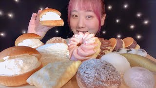 ASMR セブンイレブンのスイーツ 7‐ELEVEN Sweets 세븐일레븐 스위트【咀嚼音/大食い/Mukbang/Eating Sounds】