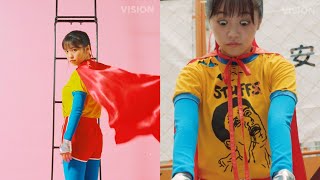 大原優乃、人類最後のスーパーヒーロー＆スケバン演じる！？LINE NEWS動画コンテンツ『人類最後の〇〇』ティザー映像公開