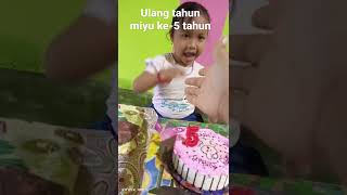 ulang tahun Miyu ke 5 tahun