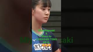 2 BIDADARI TENIS MEJA / MIMA ITO & MIYU NAGASAKI