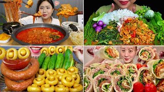 ASMR MUKBANG. LEEBY, ZCM ASMR, LINH ASMR, MIYU ASMR. 221122.