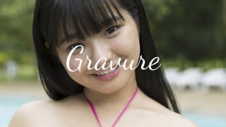 『Gravure 』ロリフェイスと90cmのGカップ『片岡沙耶』