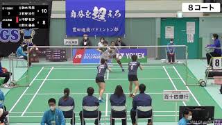 鈴木 咲貴／有安 沙生（百十四銀行）vs 中野 有沙／鈴木 優香（JR北海道）WD第4日・第一試合【S／Jリーグ2　2021】