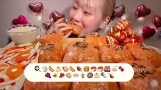 Mukbang with Miyu Asmr #mukbang #xuhuong #asmr #eating