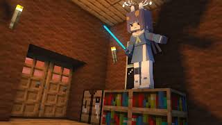 When Miyu gets the high ground (Minecraft Animation)