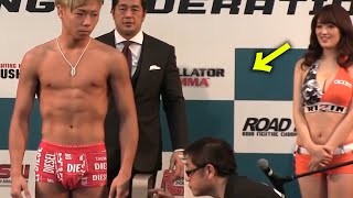 武尊のデカさに反応しちゃうRIZINガール葉加瀬マイ【RIZIN】