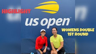 US Open 2023 Highlight – Womens Double 1st Round Aldila/Miyu