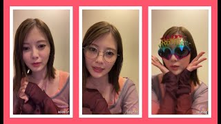 白石麻衣さん インスタライブ㊗️誕生日🎉 2023/08/22 Instagram Live mai shiraishi