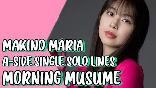 モーニング娘。 牧野真莉愛 (Makino Maria) – Solo lines in Morning Musume