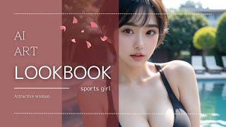 【AI LookBook Girl】美女グラビア集#8 – Beautiful women gravure collection #8