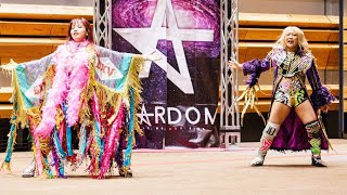 【スターダム】AZMがまさかの白川未奈と入場ダンス！白川未奈＆AZM vs 安納サオリ＆なつぽい vs 岩谷麻優＆弓月 3WAYタッグバトル！-3.23奈良大会-【STARDOM】