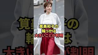 筧美和子の輪っかは大きいことが判明