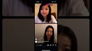 中村静香 Instagram LIVE 2024年9月9日 松井朝海