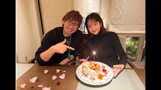 本郷杏奈、夫・EXITりんたろー。からバースデー祝福 2ショット公開で「すごく幸せそう」「素敵な夫婦」の声【セレブニュース】