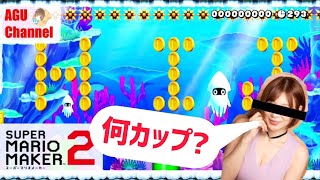 手島優さん、自己主張が強すぎるコースを作ってしまうwww【マリオメーカー2】