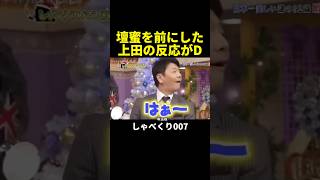 壇蜜への上田のリアクションw #しゃべくり007 #お笑い #上田晋也