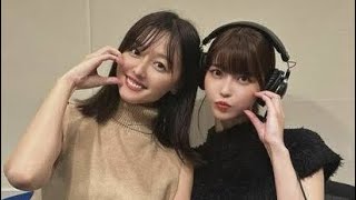 美女２人」岸明日香、元モー娘。女優との２ショ公開！ラジオ収録で共演も「ほんとにプライベートトークすぎて」hk